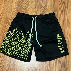 Kill Crew Muay Thai Flame Shorts